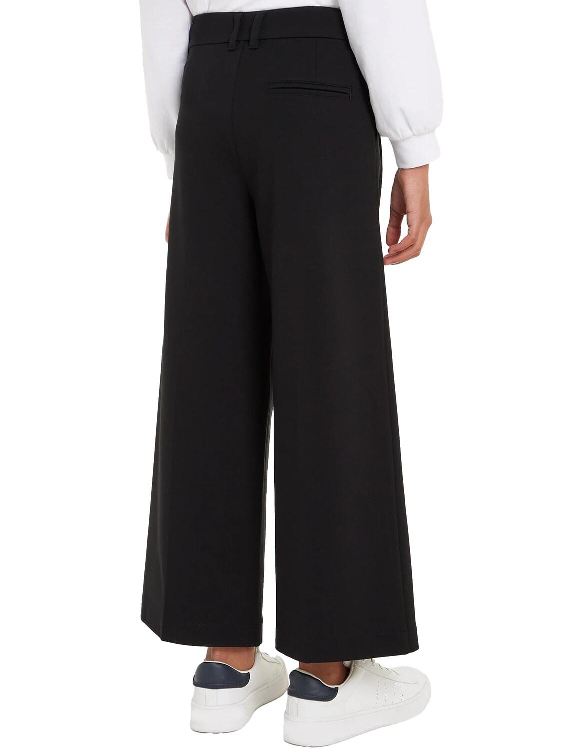 Calvin Klein Kids pantalone elegante nero