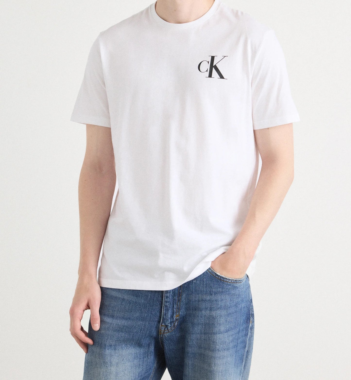 Calvin Klein Jeans T-shirt basic WHITE