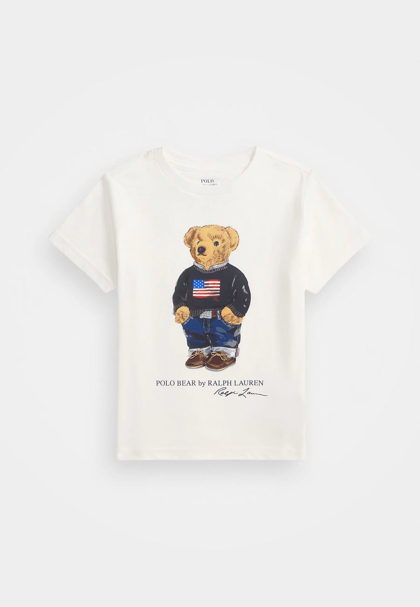 Polo Ralph Lauren T-shirt con stampa WHITE